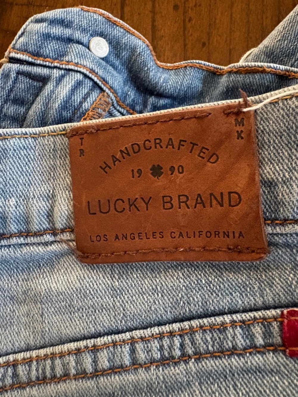 Lucky Brand Distressed Sienna Cigarette Boyfriend Y2K Jeans Size 0 25 - Picture 11 of 11